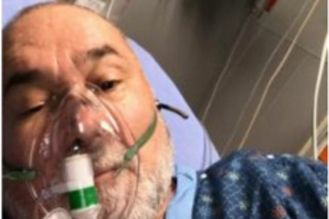 <p>Robert D Steele posted a photo of him on a ventilator bed in his last blog post, in which he continued saying Covid was a hoax  </p>