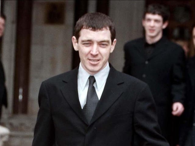 <p>Former Oasis drummer Tony McCarroll, pictured here in 1999</p>