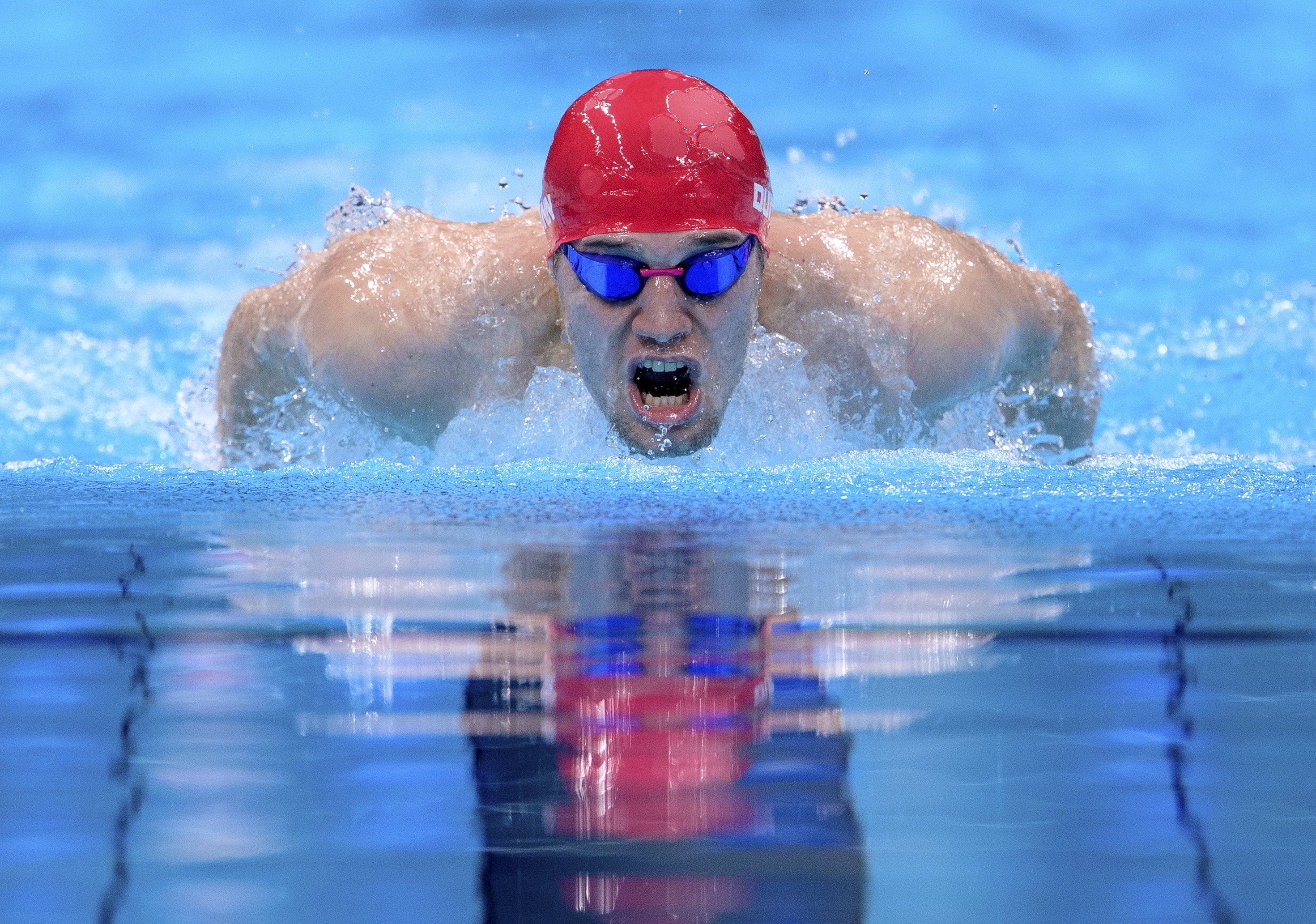 Great Britain’s Reece Dunn won his third gold of the Games and broke the world record in the S14 men’s 200m individual medley (Joel Marklund/OIS/PA).
