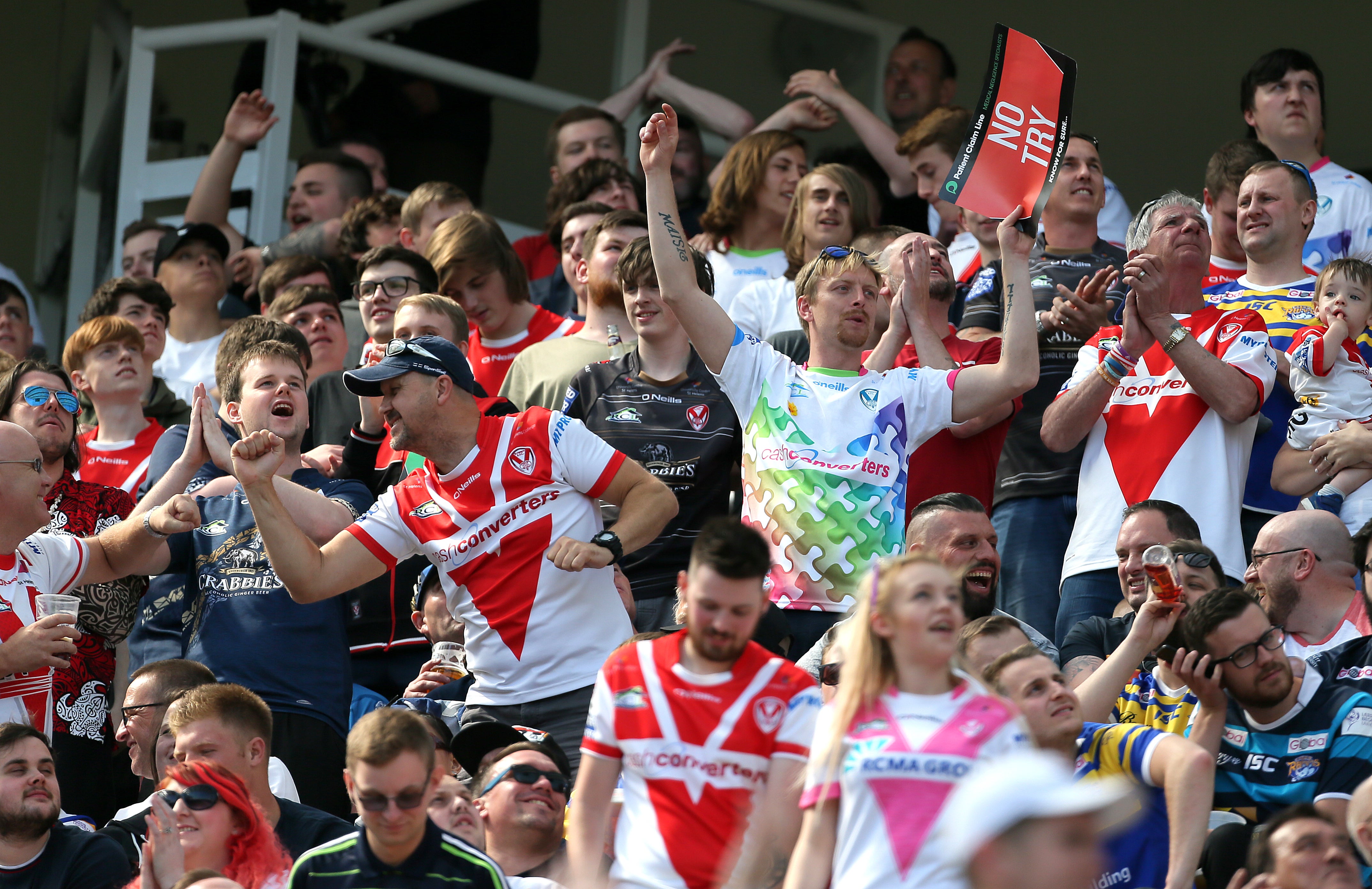 Officials are hoping for a crowd of between 50,000 and 60,000 at the Magic Weekend at St James’ Park (PA Images/Richard Sellers)