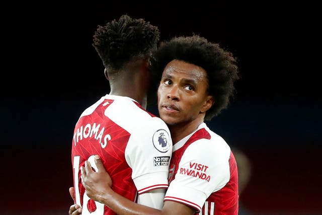 <p>Willian has left Arsenal after just one year </p>
