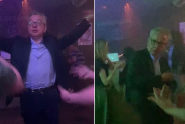 <p>Michael Gove was spotted at Pipe, a nightclub in Aberdeen</p>