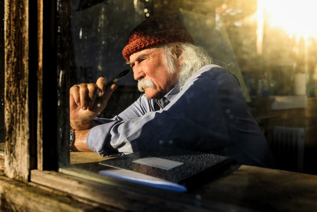 <p>David Crosby: ‘We were trying to differentiate ourselves from the previous generation'</p>