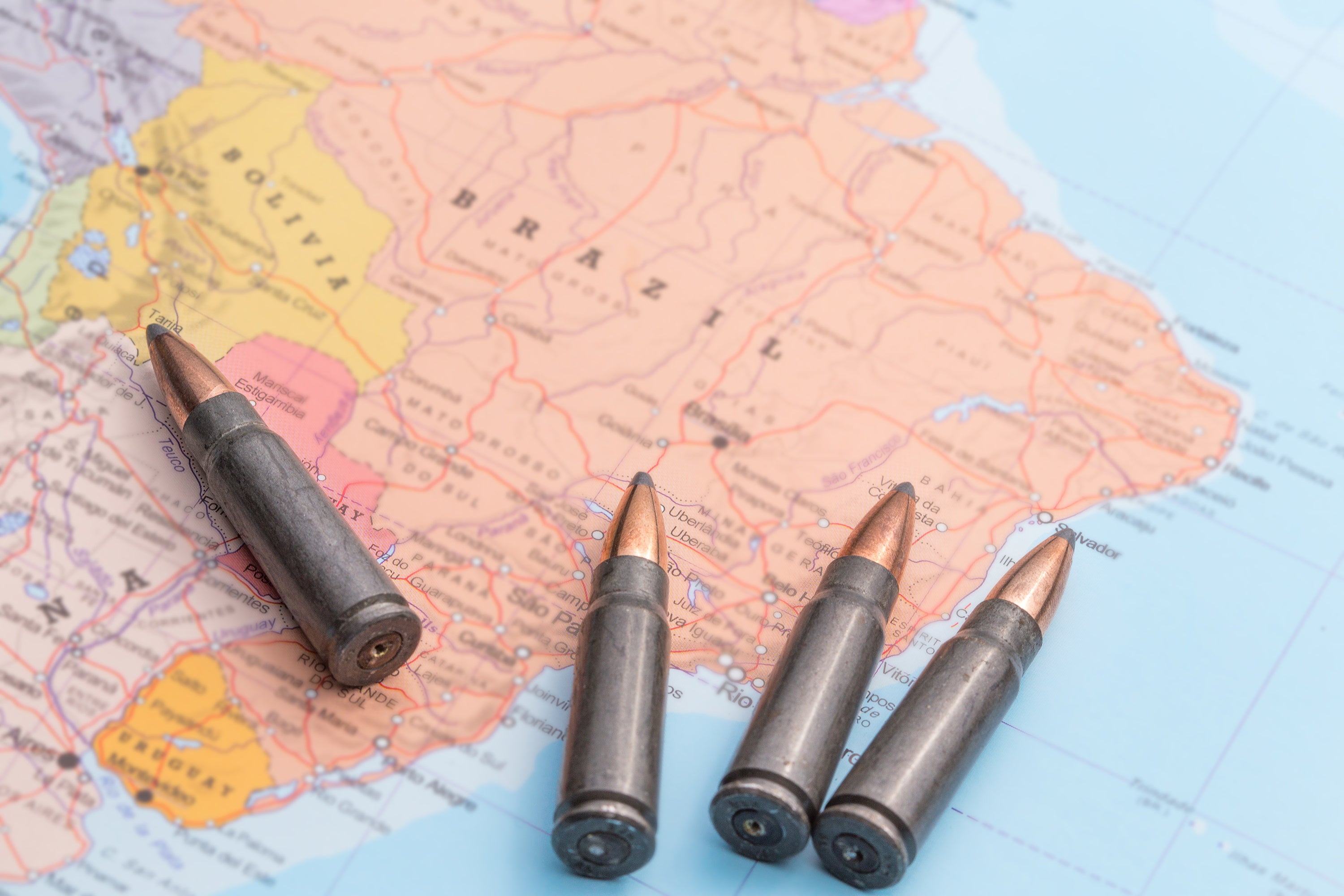 <p>Los criminales pusieron en alerta a la ciudad de Araçatuba durante las primeras horas del lunes </p>