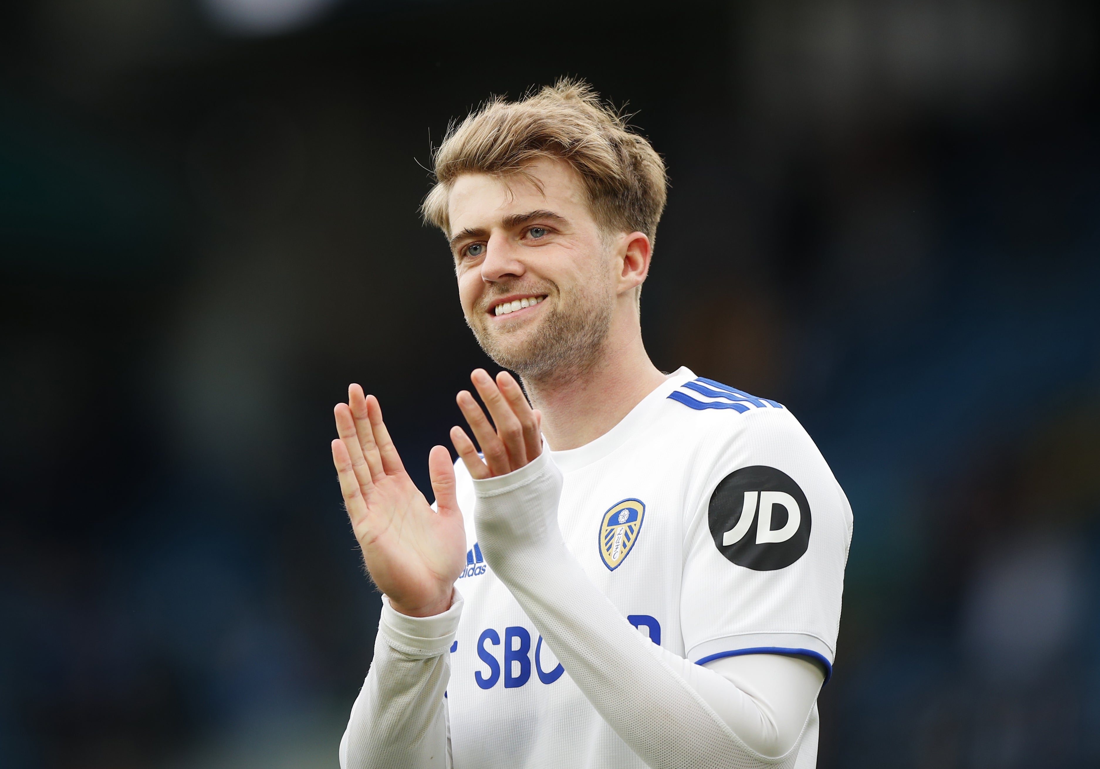 Leeds’ Patrick Bamford has received his first England call-up. (Lynne Cameron/PA)