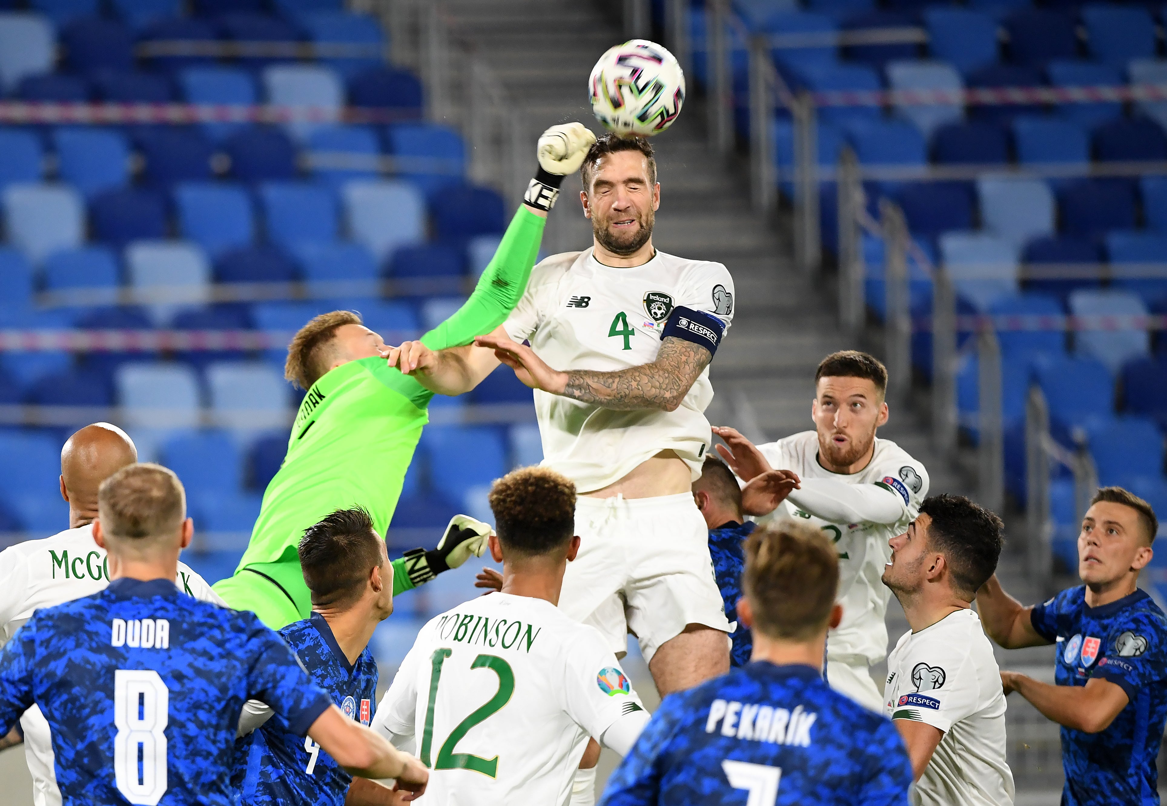 Shane Duffy has been a tower of strength for the Republic of Ireland (Martin Baumann/PA)