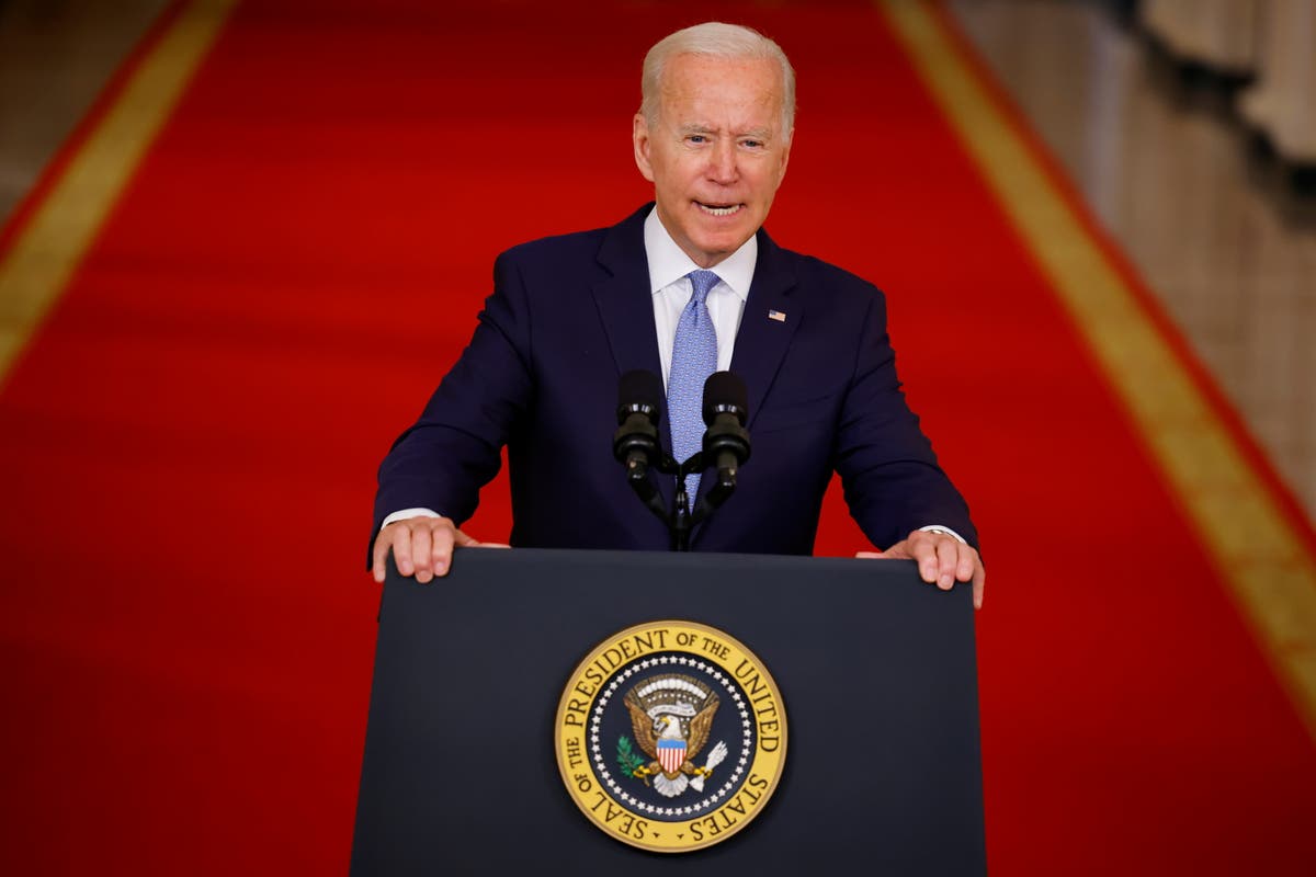 Biden speech: President defends US exit from Afghanistan, pledging ‘no deadline’ to evacuate Americans