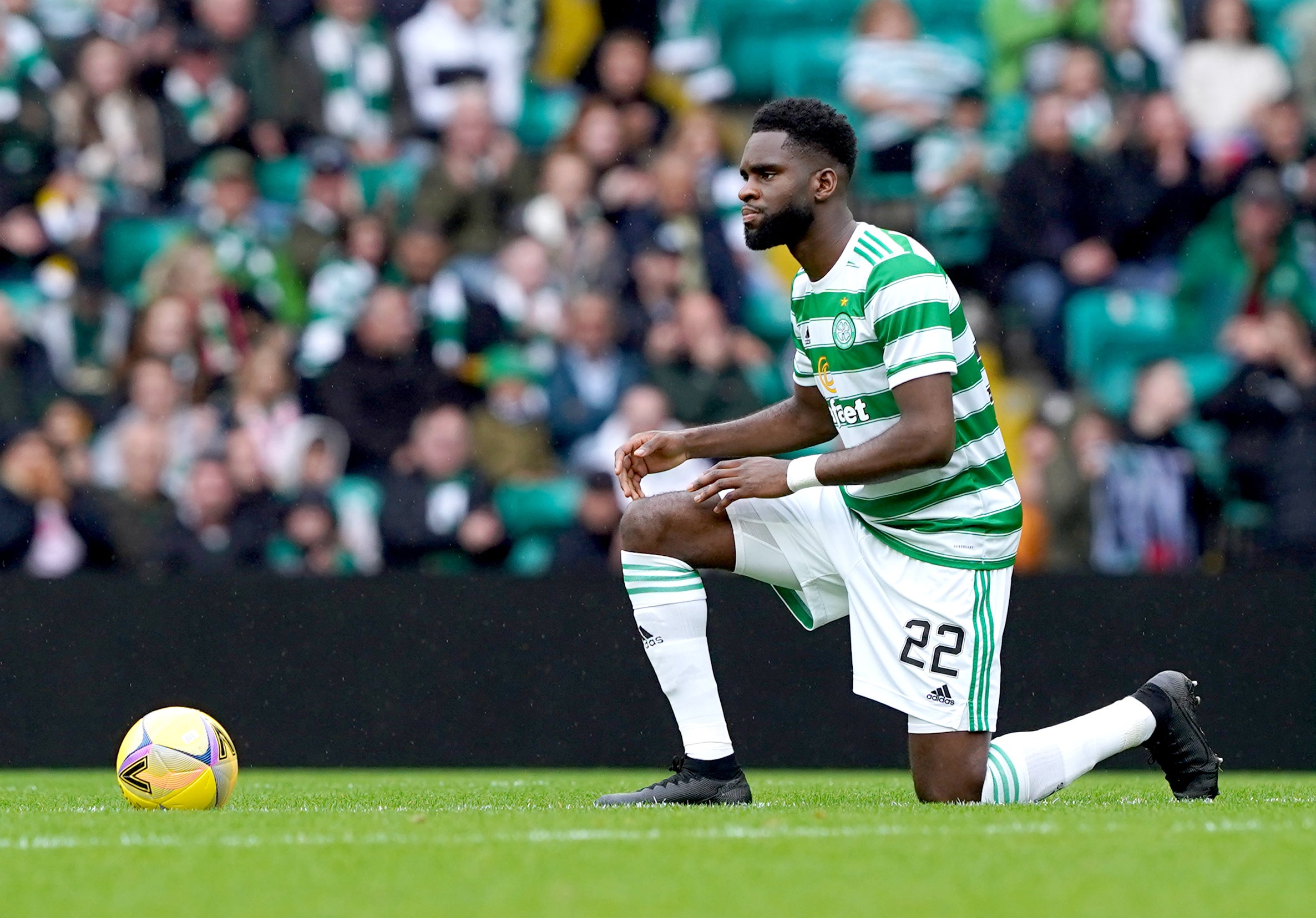 Odsonne Edouard has left Celtic to sign for Crystal Palace (Andrew Milligan/PA)