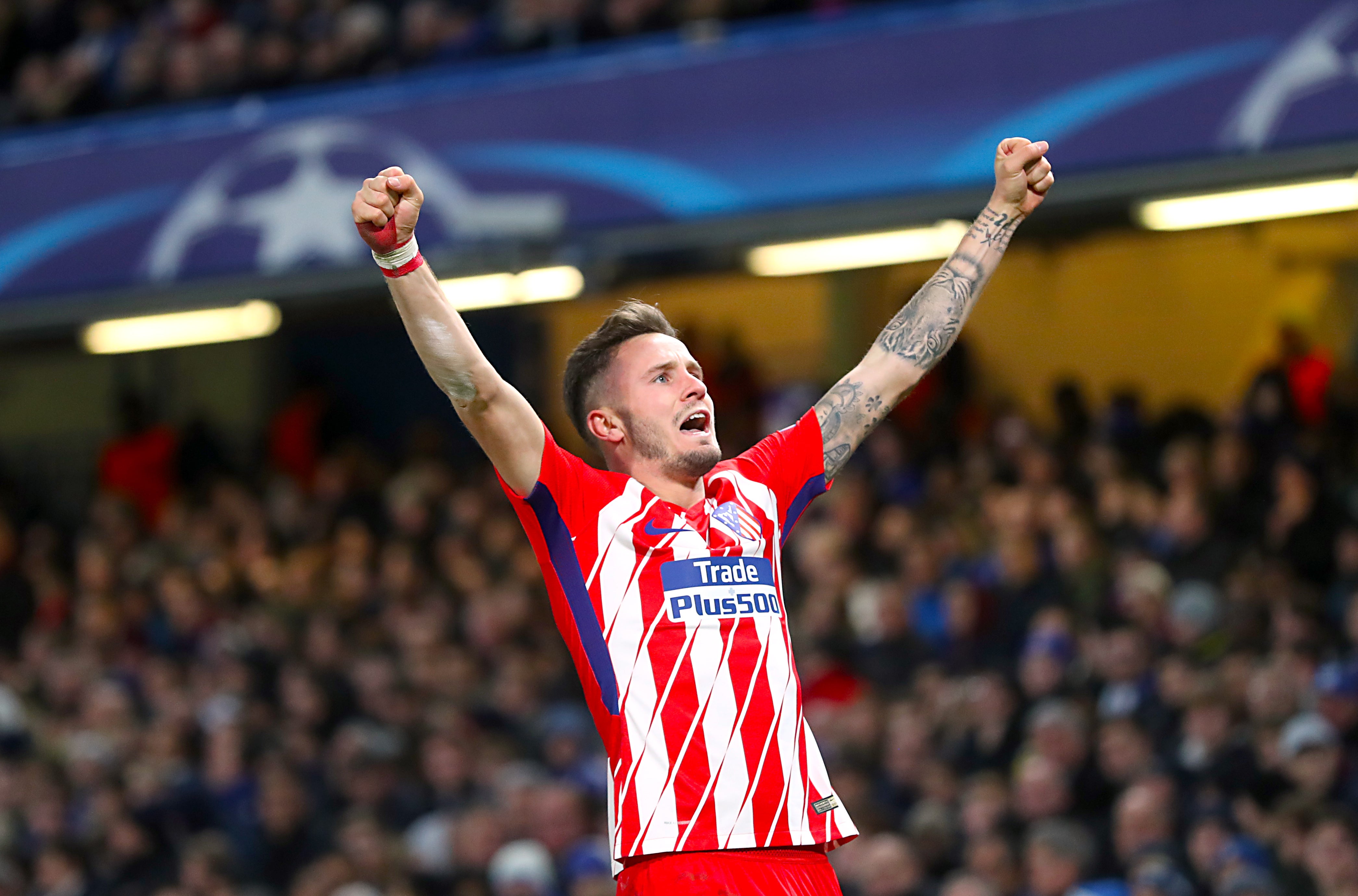 Saul Niguez has left Atletico Madrid to sign for Chelsea on loan