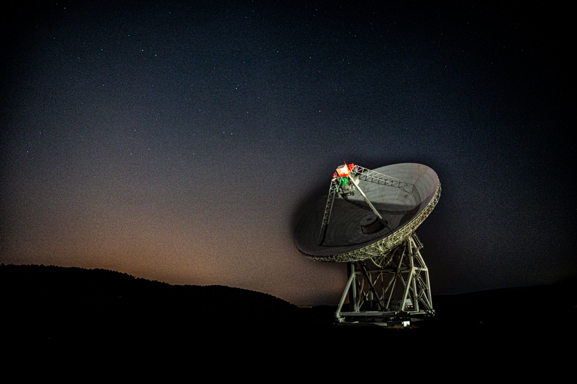 The Sardinia Radio Telescope outside Cagliari (Renato Granieri/PA)