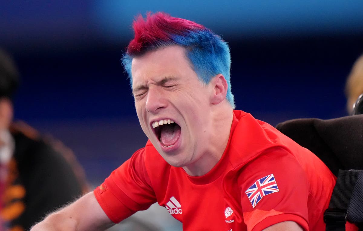 Britain’s David Smith retains Paralympic boccia title in Tokyo