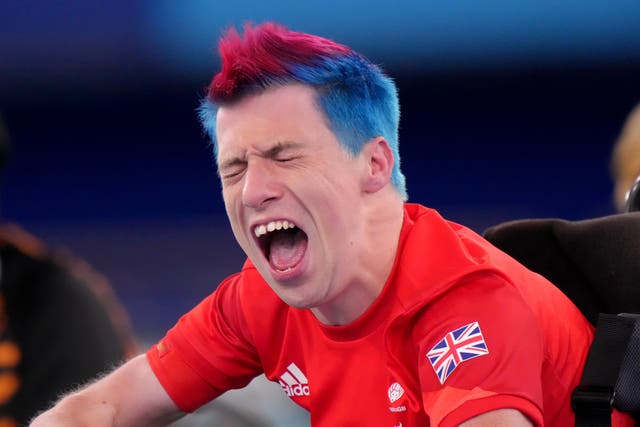 Great Britain’s David Smith retained his Paralympic boccia gold (Tim Goode/PA)