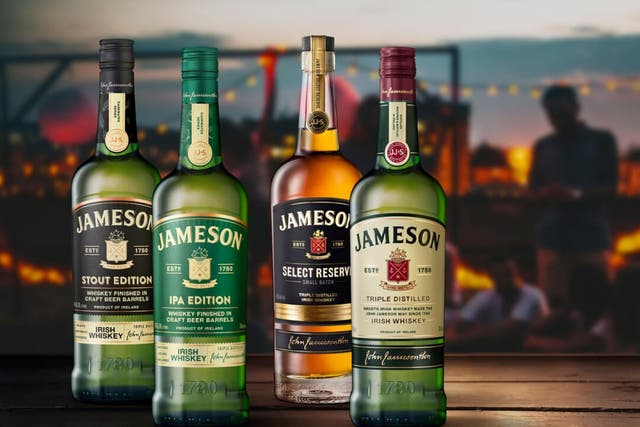 Jameson whiskey owner Pernod Ricard has seen profits and sales rise (Pernod Ricard/PA)
