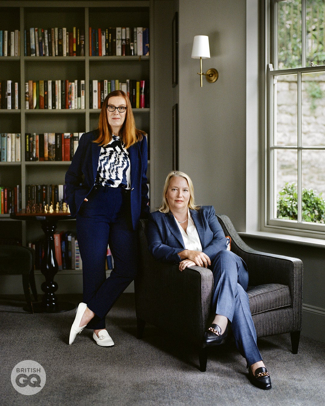 Professor Sarah Gilbert and Dr Catherine Green, part of the Oxford/AstraZeneca team that developed the most widely-used Covid vaccine