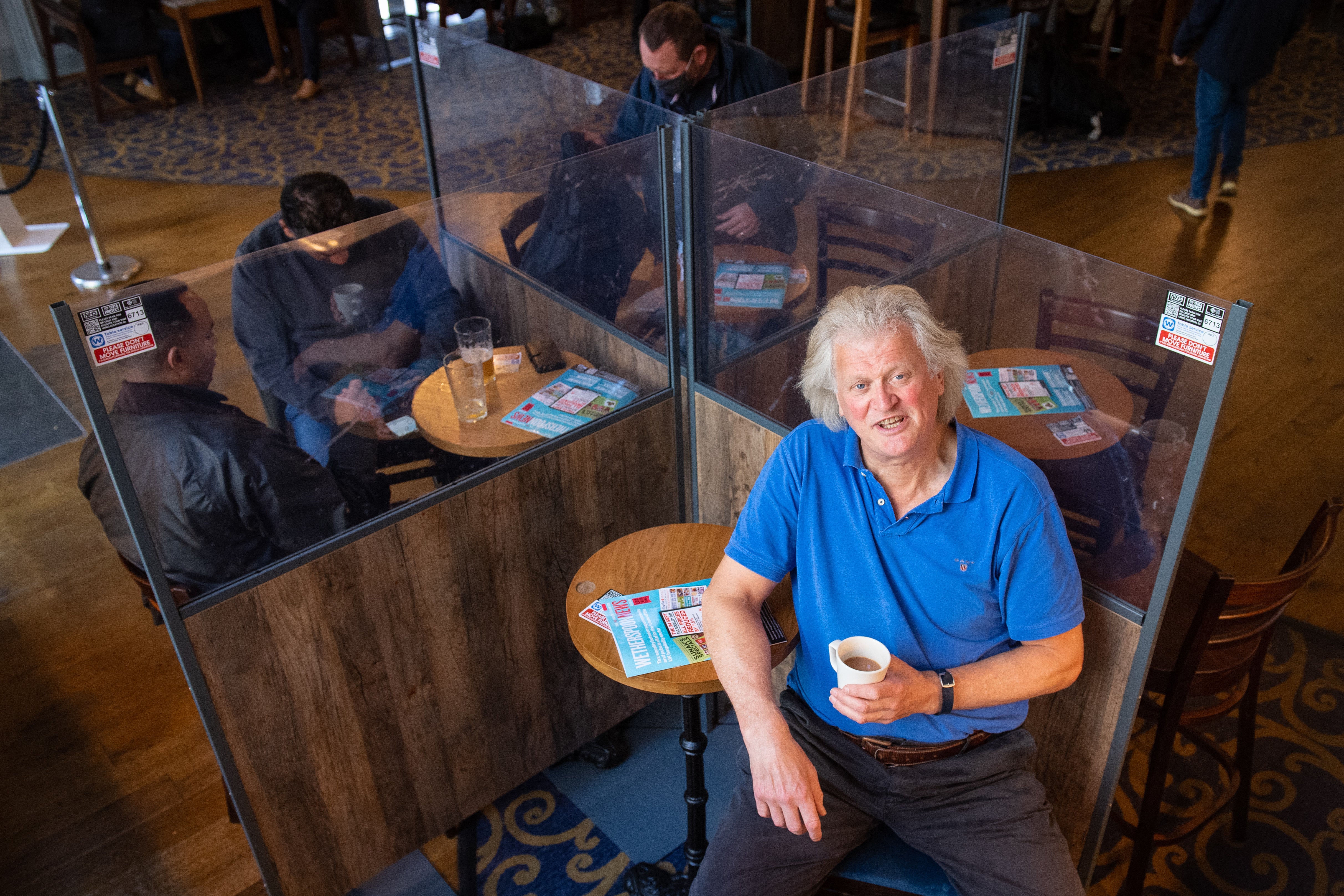 Founder of JD Wetherspoon Tim Martin said there was “no limit” on the price of a pint