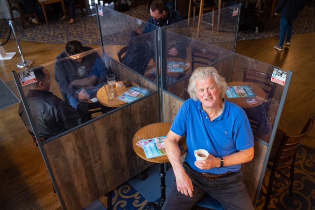 <p>Founder and chairman of JD Wetherspoon Tim Martin</p>