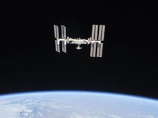 Fire alarms sound on International Space Station and crew sees smoke
