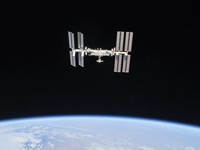 <p>The International Space Station has been orbiting the Earth since 1998</p>
