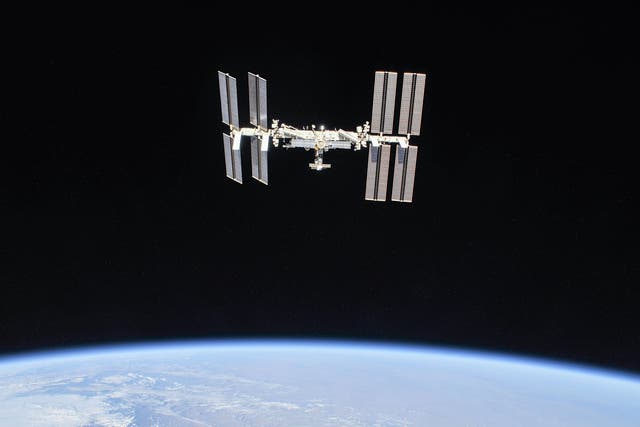 <p>The International Space Station has been orbiting the Earth since 1998</p>