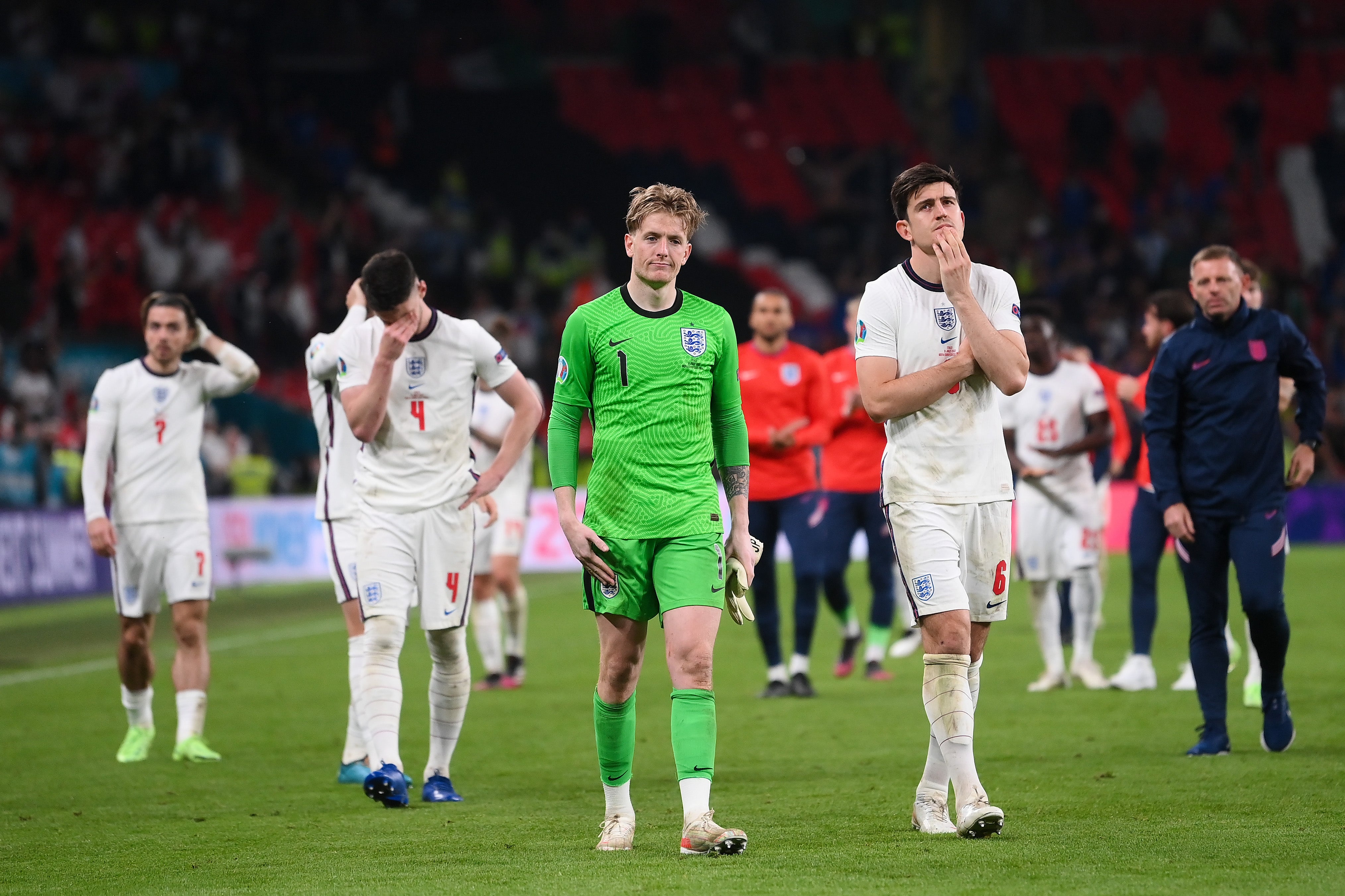 England lost the Euro 2020 final back in July