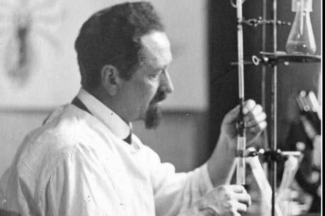 <p>Rudolf Weigl, the Polish researcher who helped stop the spread of typhus while sabotaging the Nazis during World War II. </p>