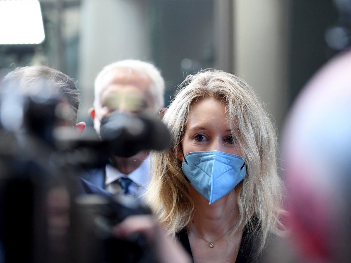 Elizabeth Holmes trial – live: Theranos founder and former CEO back in court as jury selection continues