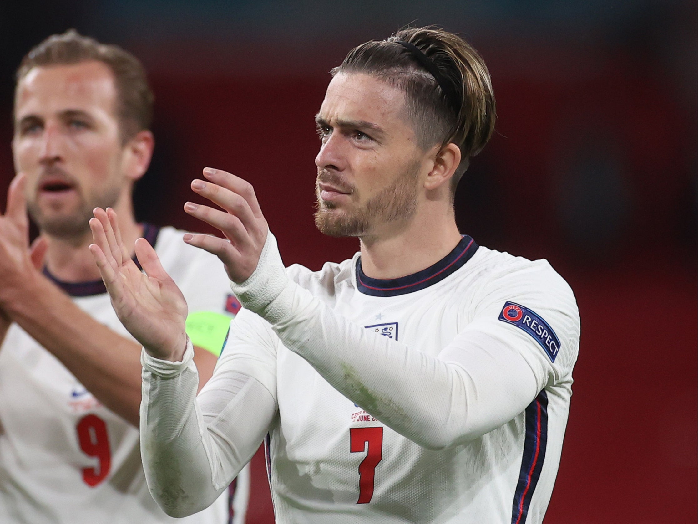 England forward Jack Grealish