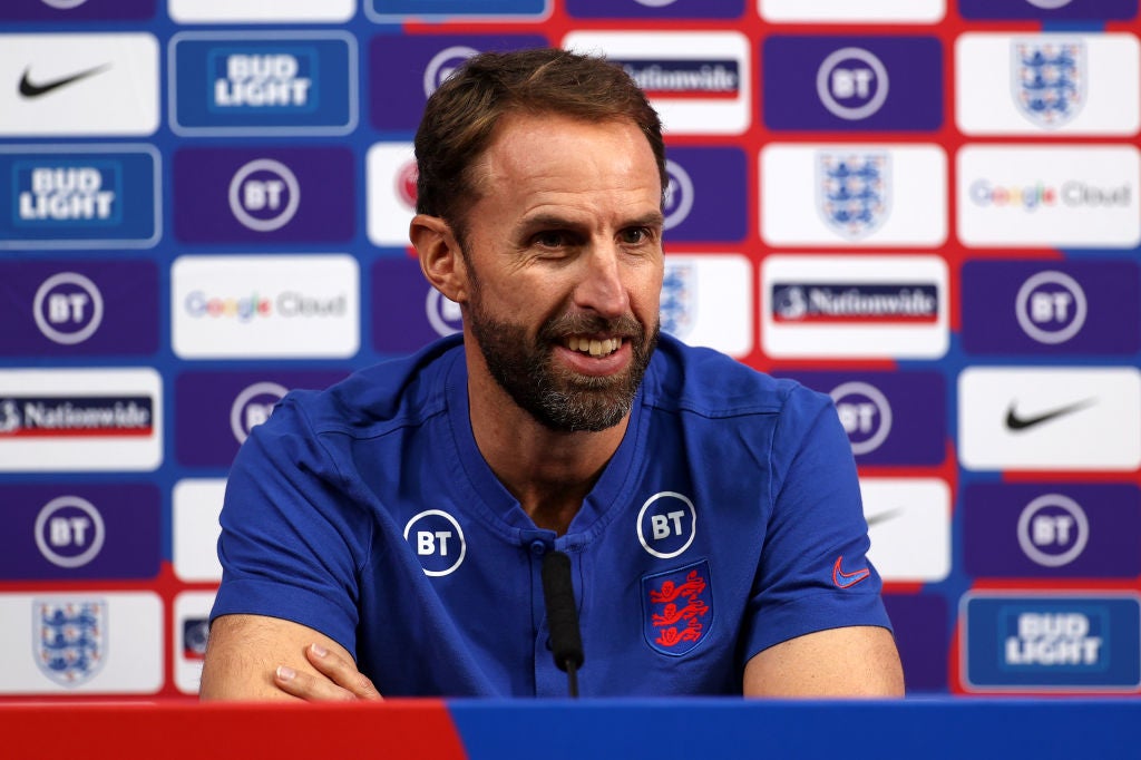 Gareth Southgate compares England’s attacking balance with Chelsea and ...