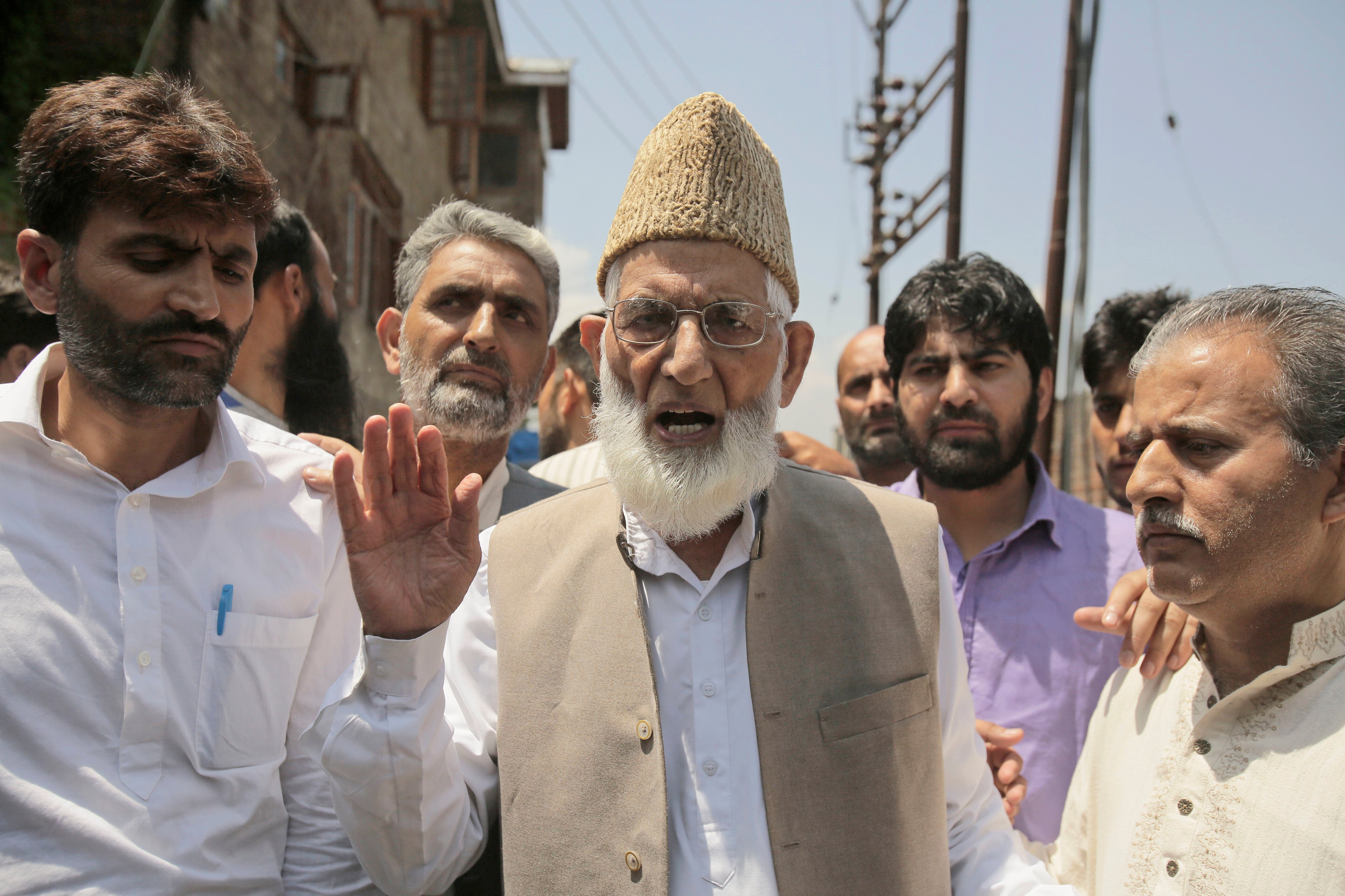 Kashmiri leader Syed Ali Shah Geelani died due to age-related ailments