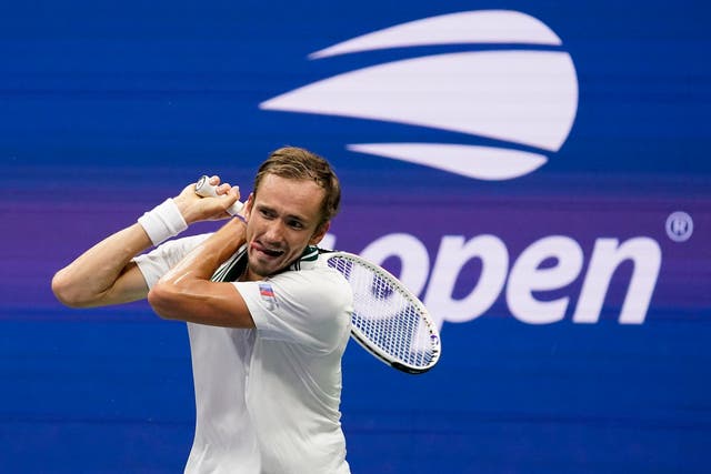 Daniil Medvedev moved into the third round of the US Open (Seth Wenig/AP)