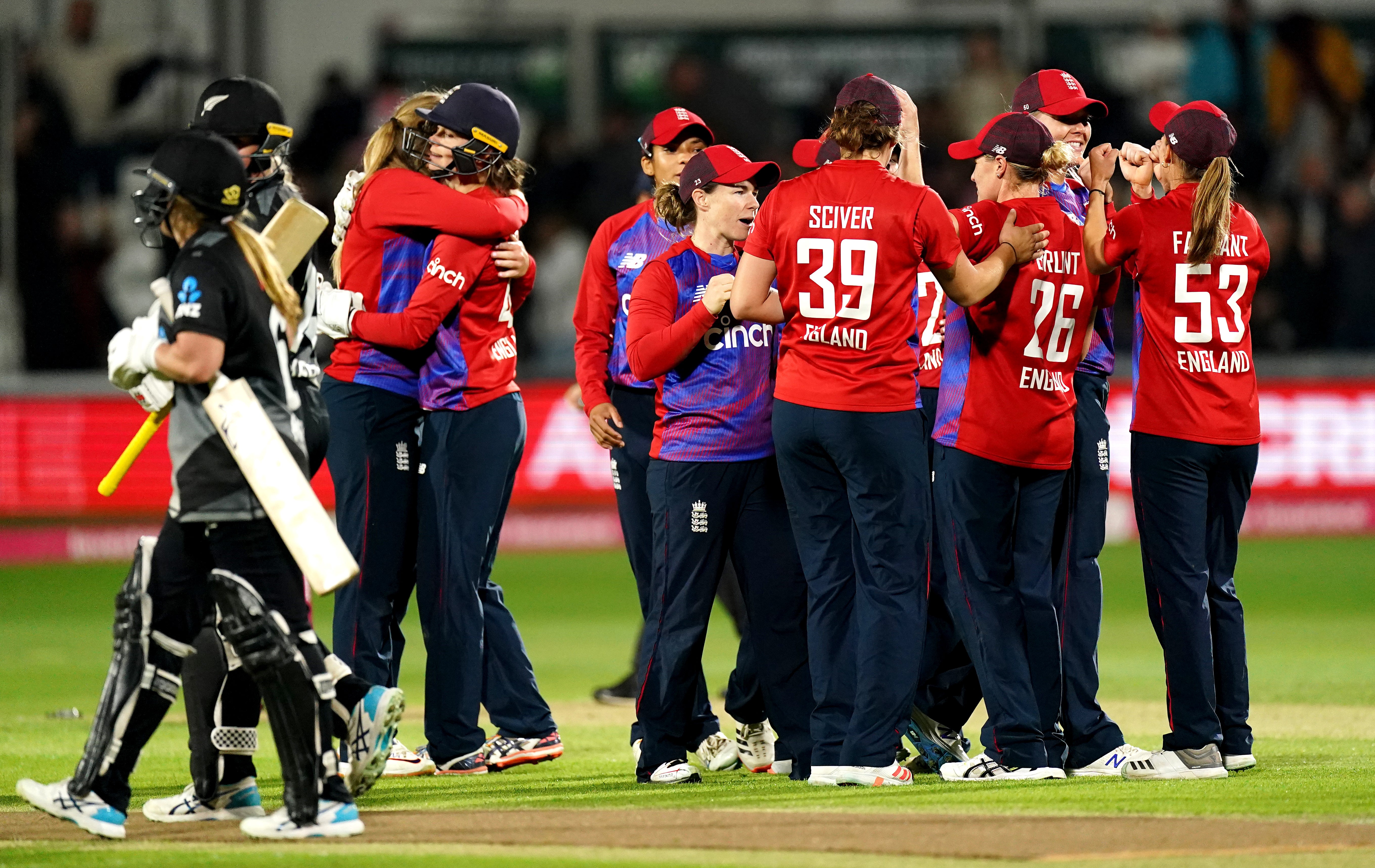 England moved 1-0 ahead in the series (Zac Goodwin/PA)