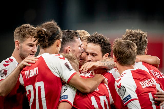 Denmark eased to victory (Mads Claus Rasmussen/Ritzau Scanpix via AP)