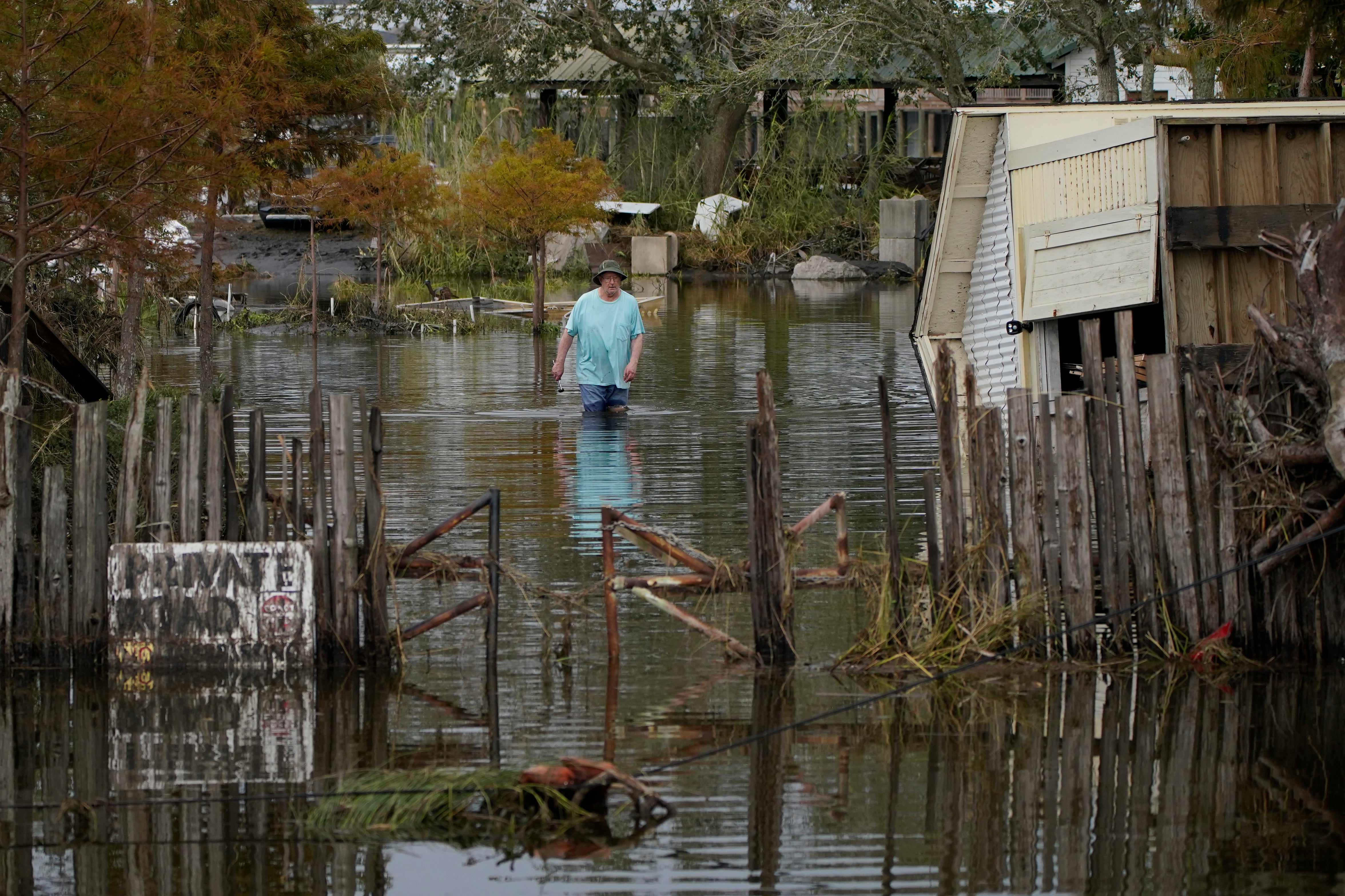 APTOPIX Hurricane Ida Louisiana