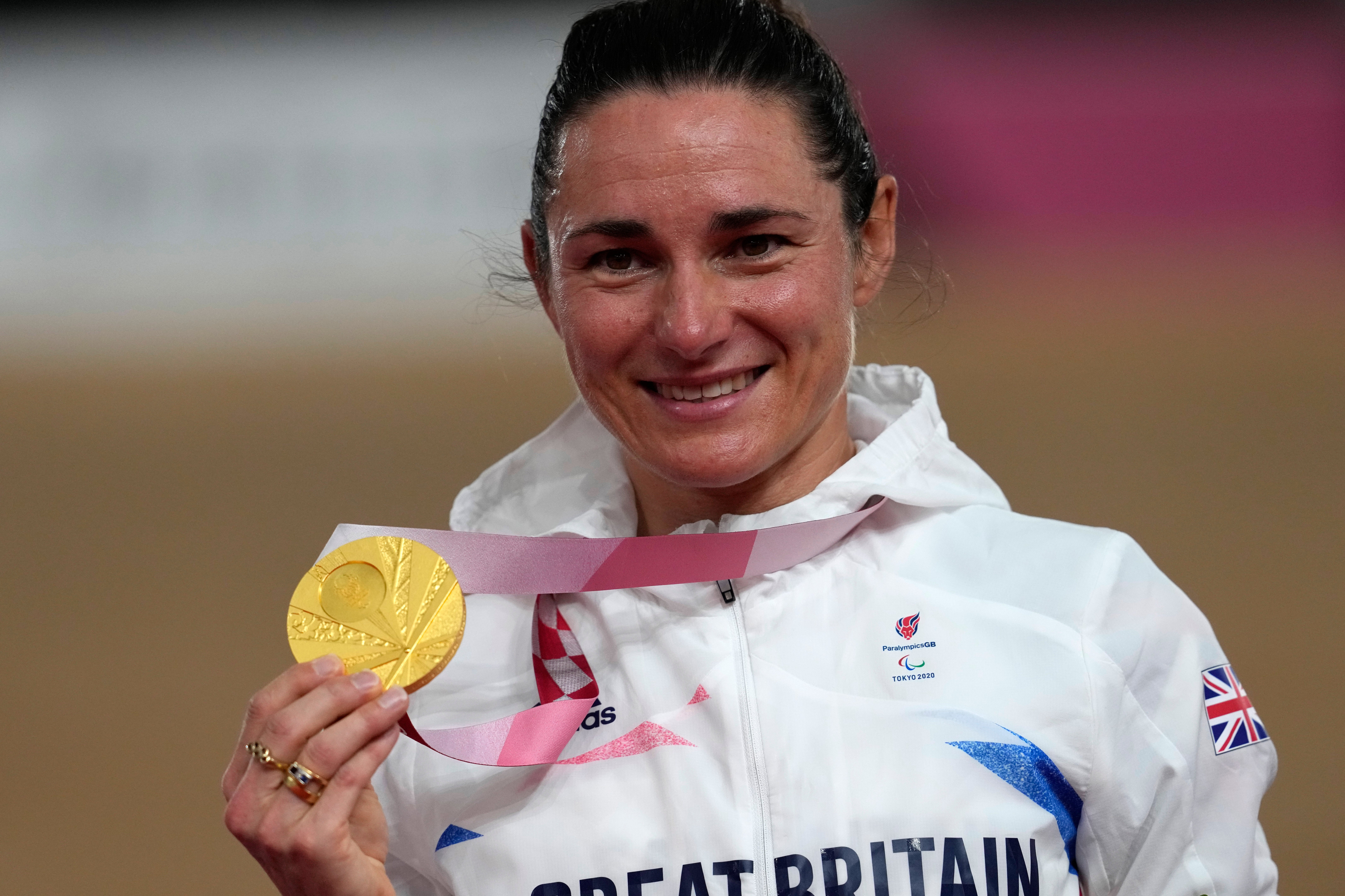 Dame Sarah Storey has a British-record haul of 17 Paralympic gold medals