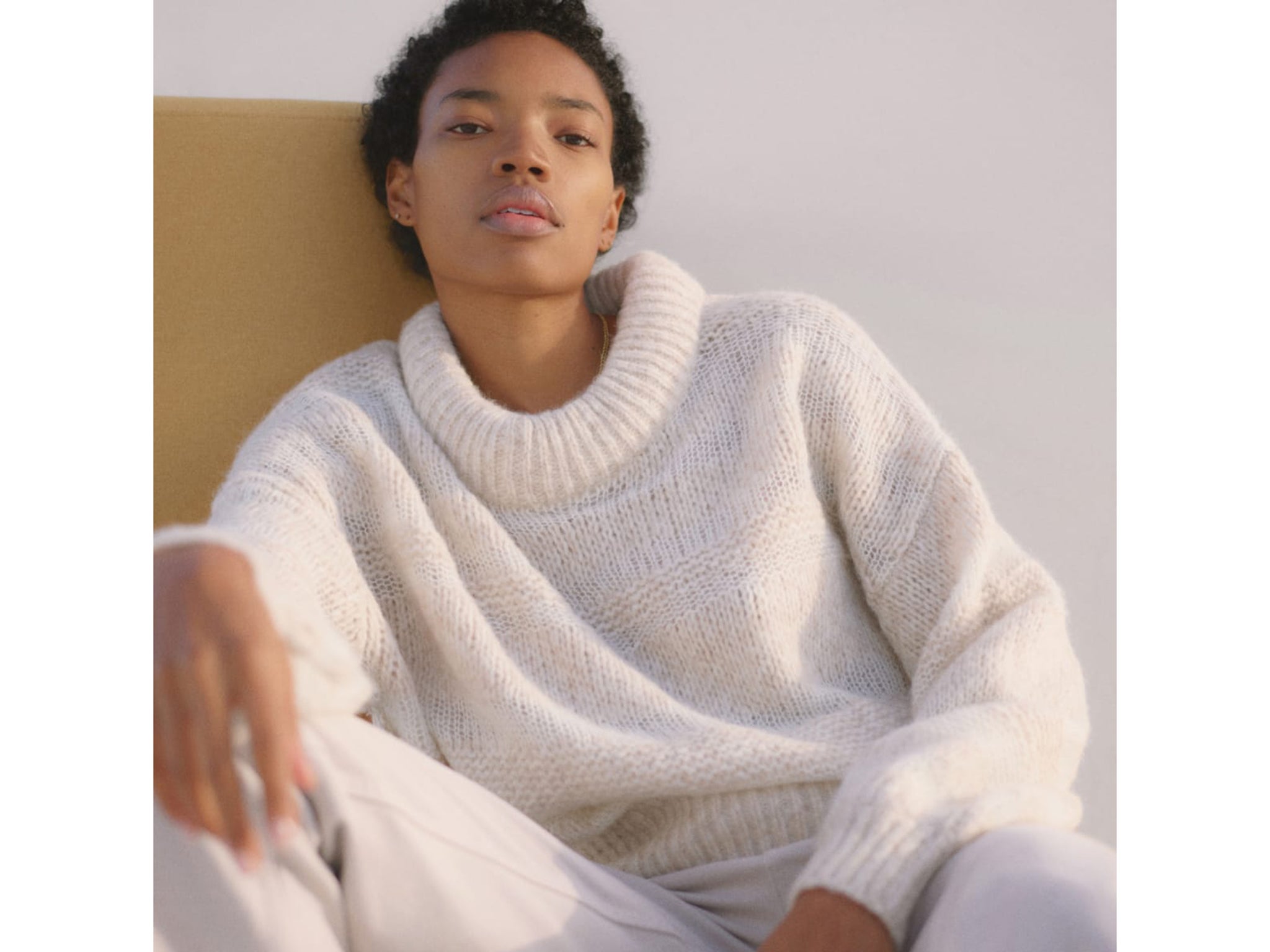 EXQUISS' S jumper discount 68% Beige WOMEN FASHION Jumpers & Sweatshirts Jumper Knitted 