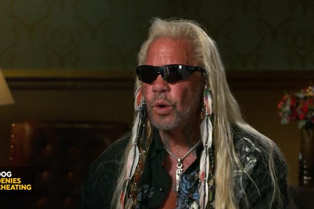 <p>Dog The Bounty Hunter star denied all allegations of racism </p>