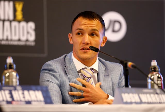 <p>Josh Warrington fights Mauricio Lara again this weekend </p>