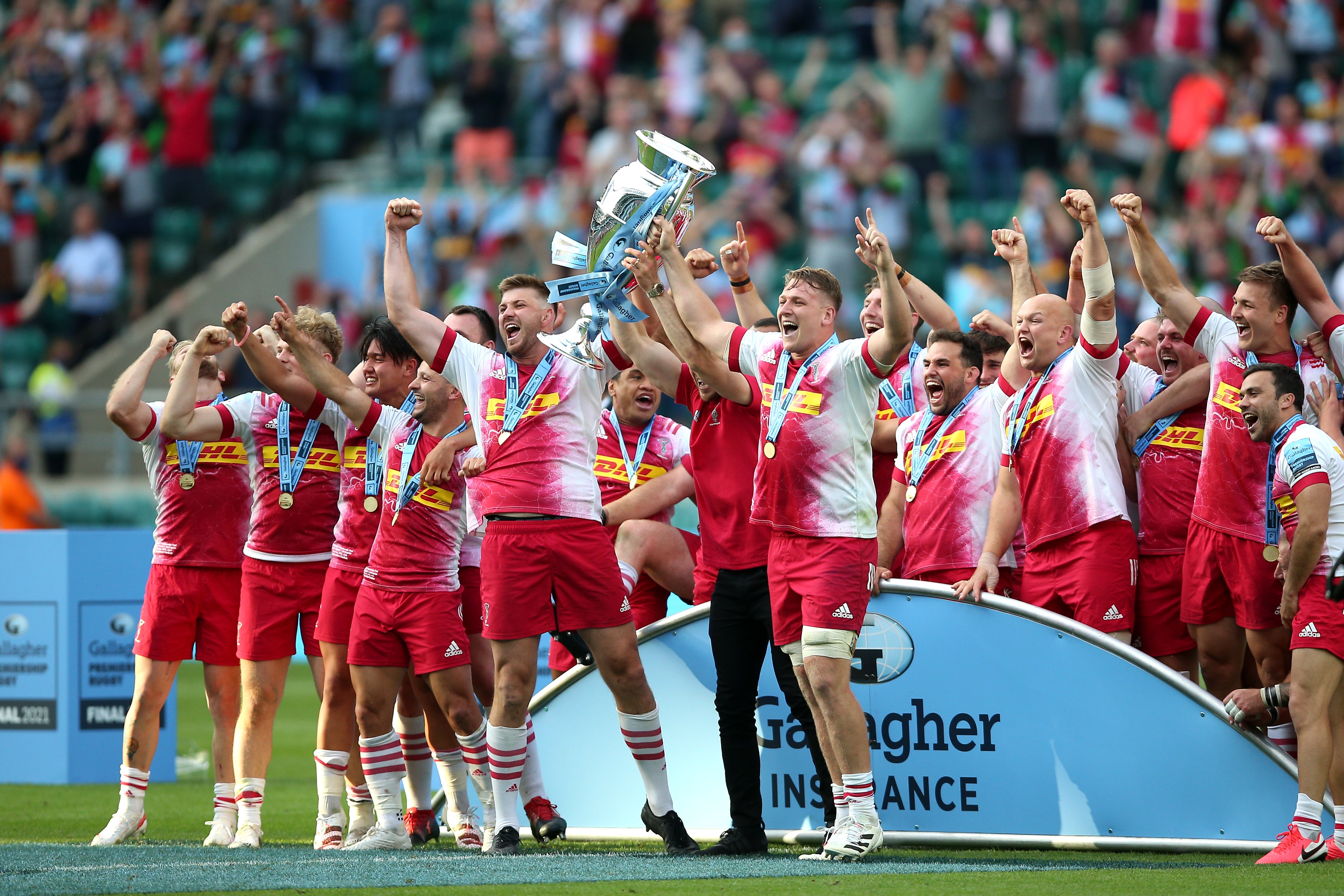 Harlequins won the Premiership title playing a thrilling brand of rugby (Nigel French/PA)