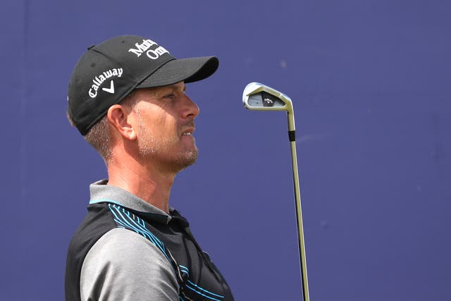 Henrik Stenson continued his strong recent form on day one of the Italian Open (Jane Barlow/PA)