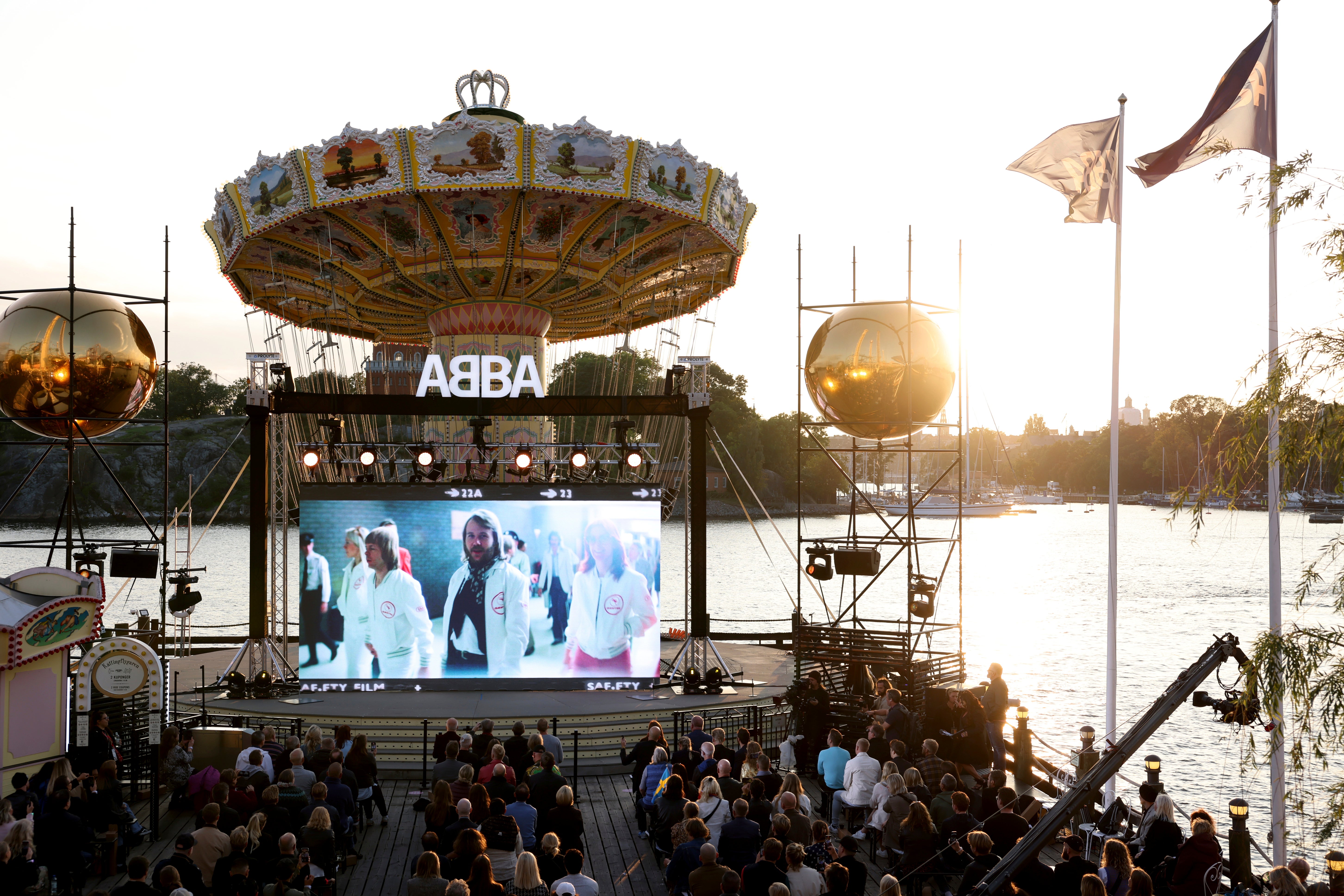 <p>Grona Lund hosted ABBA Voyage in 2021</p>