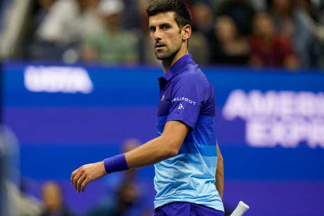 Novak Djokovic is through to the third round of the US Open (Frank Franklin II/AP)