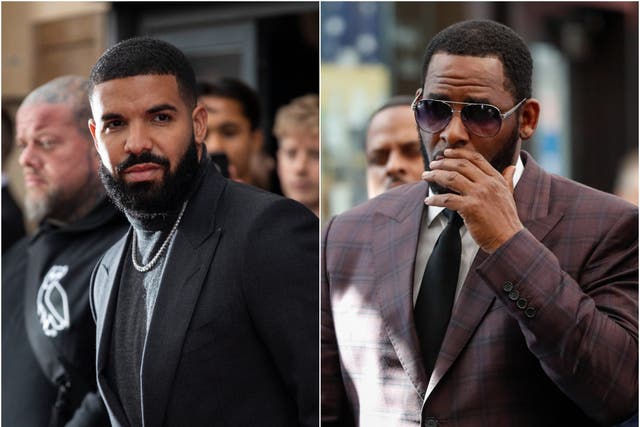 <p>Drake album credits R Kelly as co-lyricist</p>