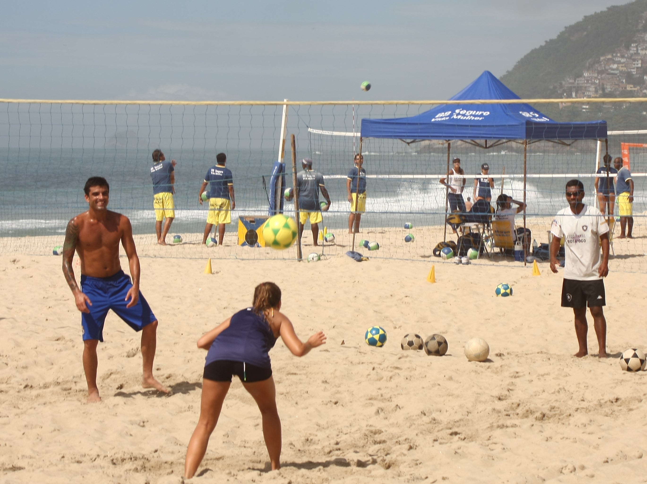 Danger zone? Copacabana beach in Rio de Janeiro