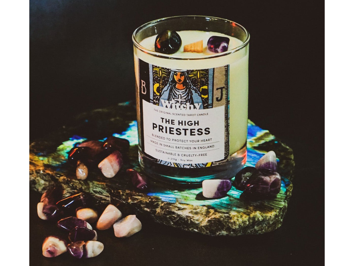 Witchy the high priestess candle.jpg