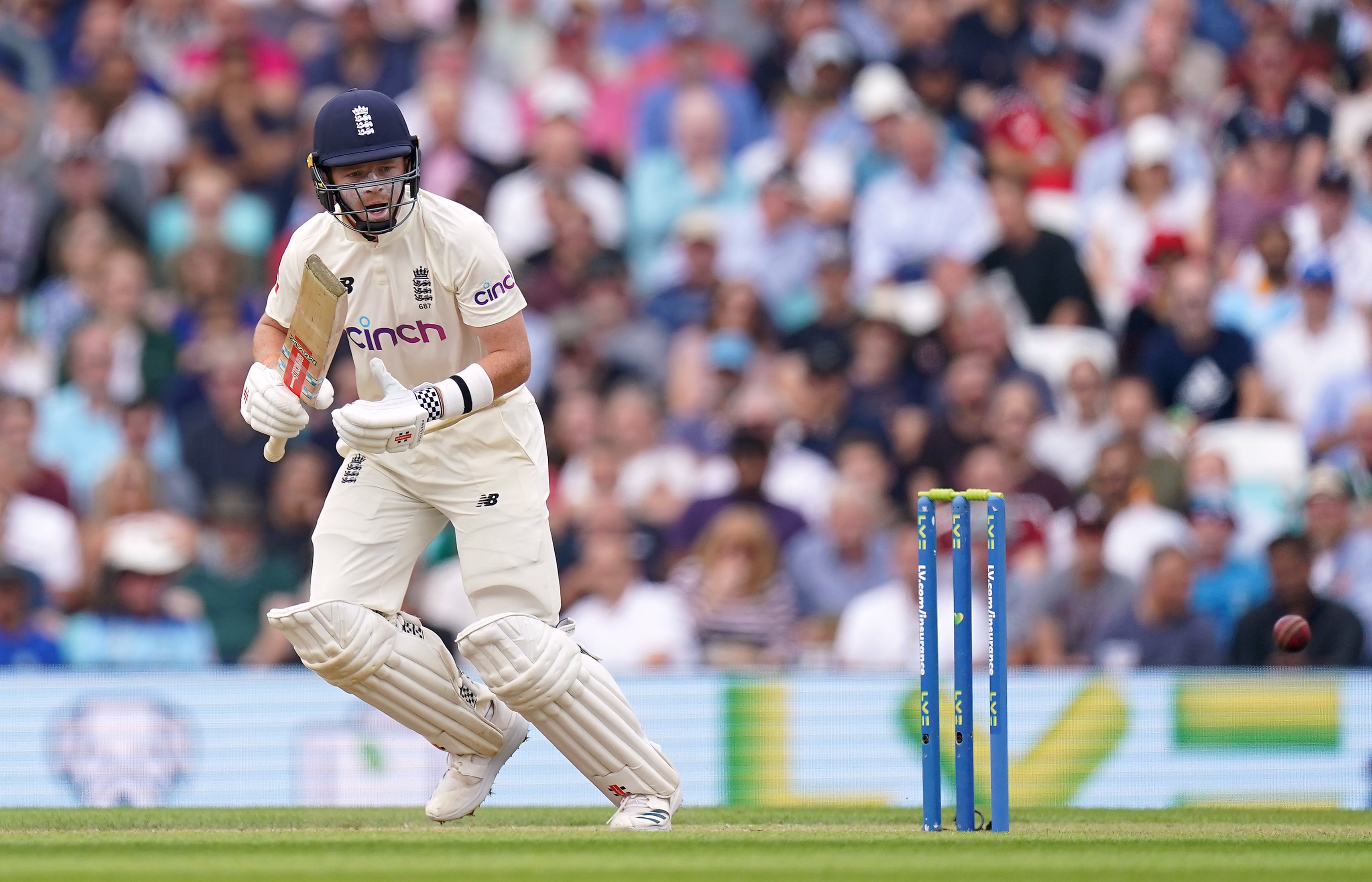 Ollie Pope started England’s fightback (Adam Davy/PA)