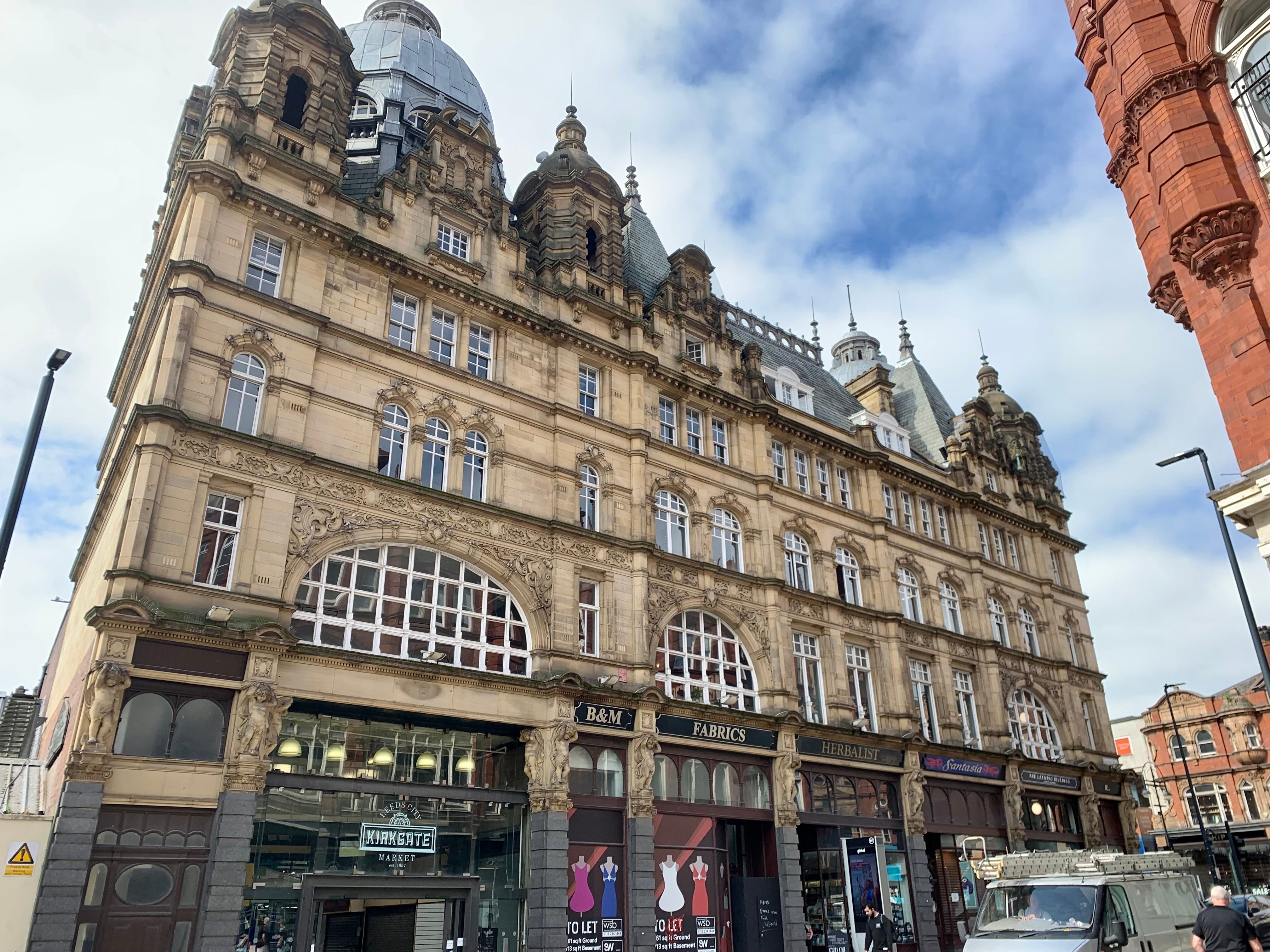 Kirkgate Market, home to The Owl and street food stalls