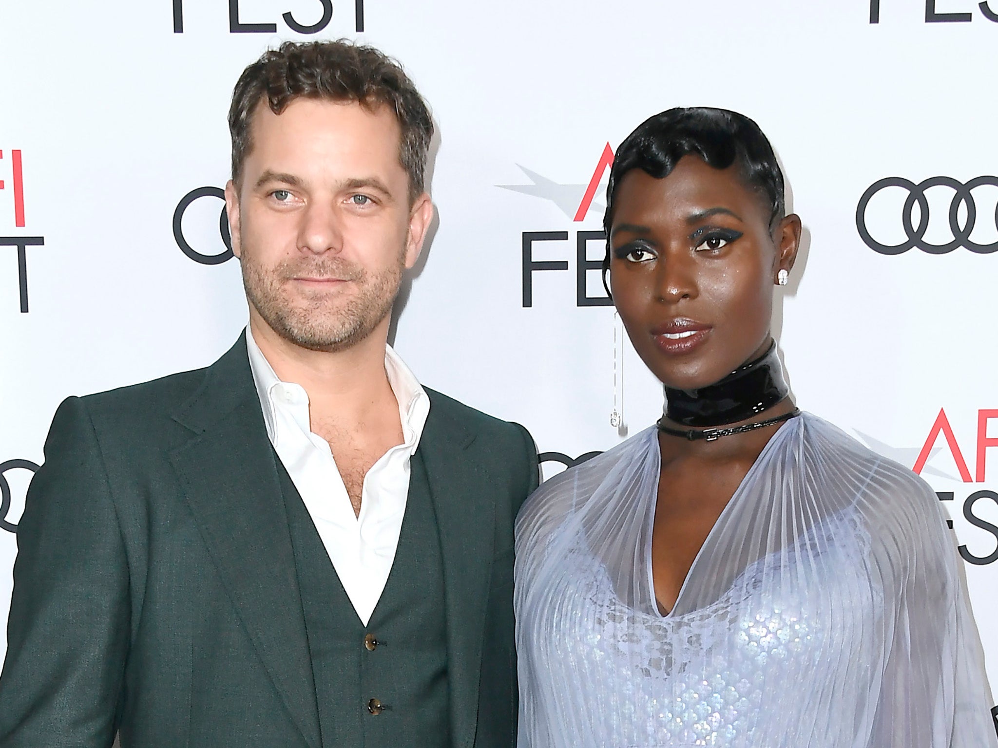 Power couple: Jackson and Jodie Turner-Smith at a film premiere in 2019