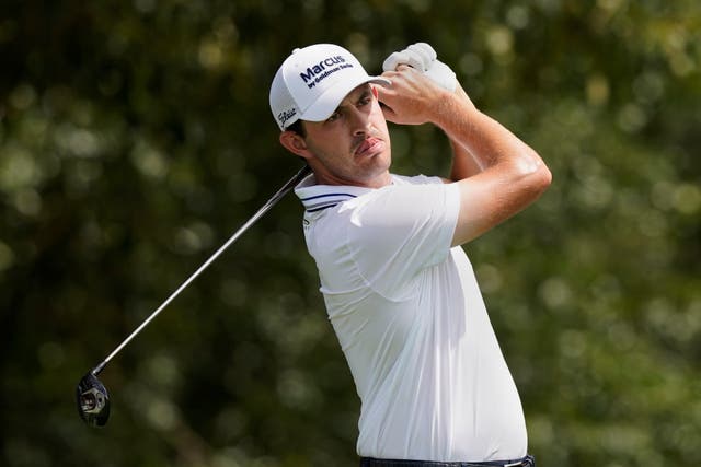 Patrick Cantlay holds a one-shot halfway lead in the Tour Championship (Brynn Anderson/AP)