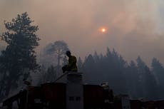 Three new wildfires break out in California as crews gain upper hand on Caldor blaze threatening Lake Tahoe