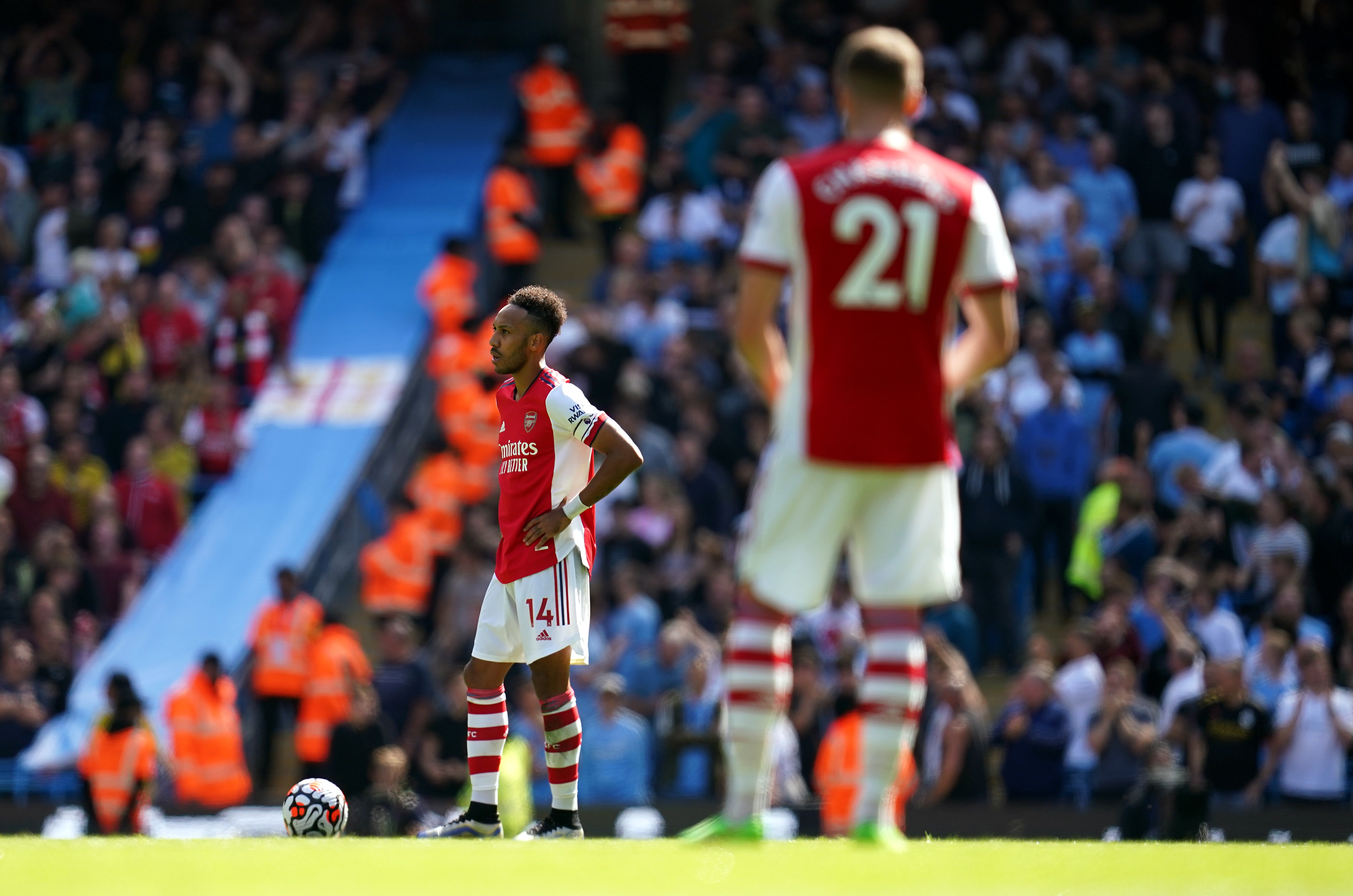The Gunners have endured a miserable start to the season (Nick Potts/PA)